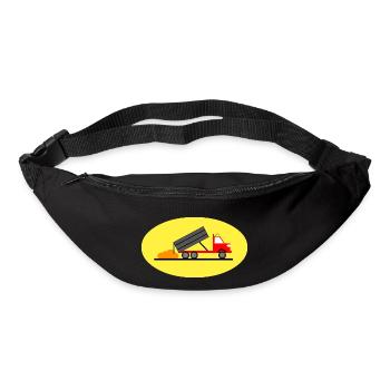 Camion - Sac banane - noir - Devant
