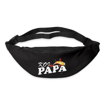 KOI Papa Awesome Vintage Koi Lover T-Shirt - Bum bag - black - Front