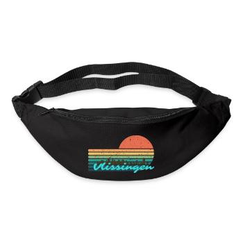 Vlissingen Zeeland Stadt - Gürteltasche - Schwarz - Vorne