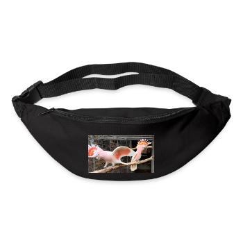Major Mitchell Cockatoo - Paar - Gürteltasche - Schwarz - Vorne