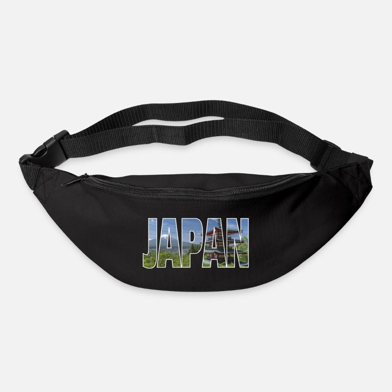 Japon - Sac banane - noir