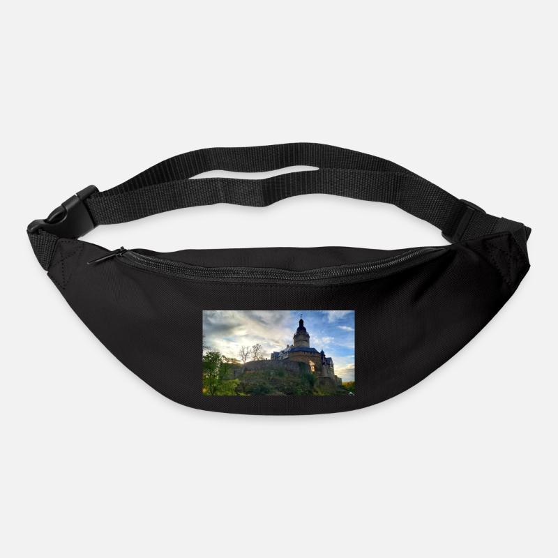 Burg Falkenstein - Gürteltasche - Schwarz