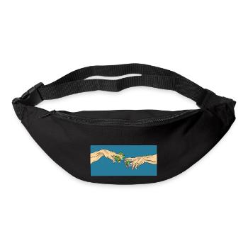 𝔰𝔱𝔯𝔢𝔞𝔪𝔢𝔯 𝔡𝔢𝔞𝔩𝔢𝔯. - Bum bag - black - Front