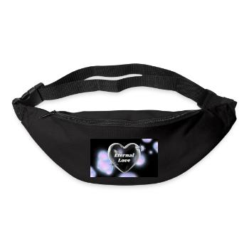 Eternal Love - Gürteltasche - Schwarz - Vorne