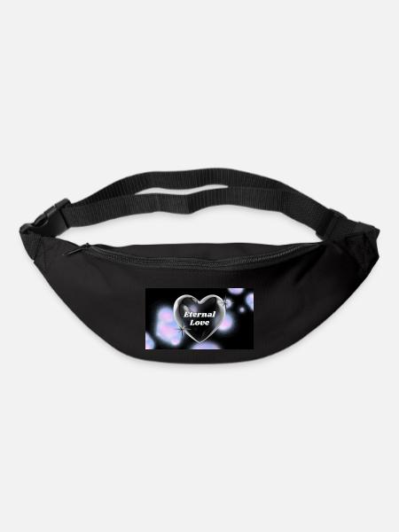Eternal Love - Gürteltasche - Schwarz