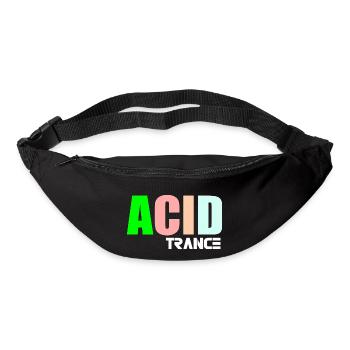 Acid trance quote - Bum bag - black - Front