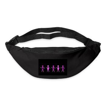 Figuren - Gürteltasche - Schwarz - Vorne
