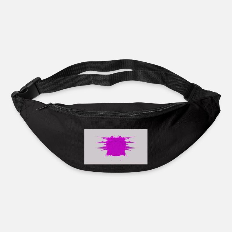 Splitter- Würfel - Gürteltasche - Schwarz