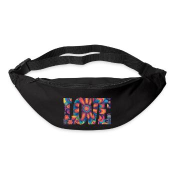 Amour - Sac banane - noir - Devant