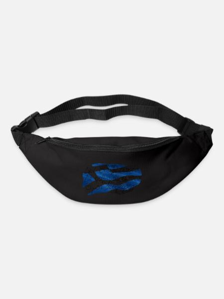 ich bin frei - Gürteltasche - Schwarz