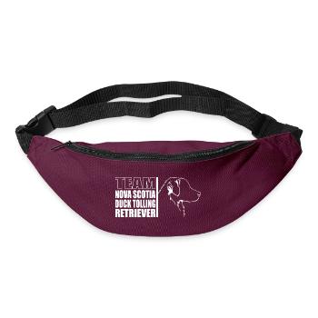 TEAM Nova Scotia Duck Tolling Retriever Wilsigns - Bum bag - burgundy - Front