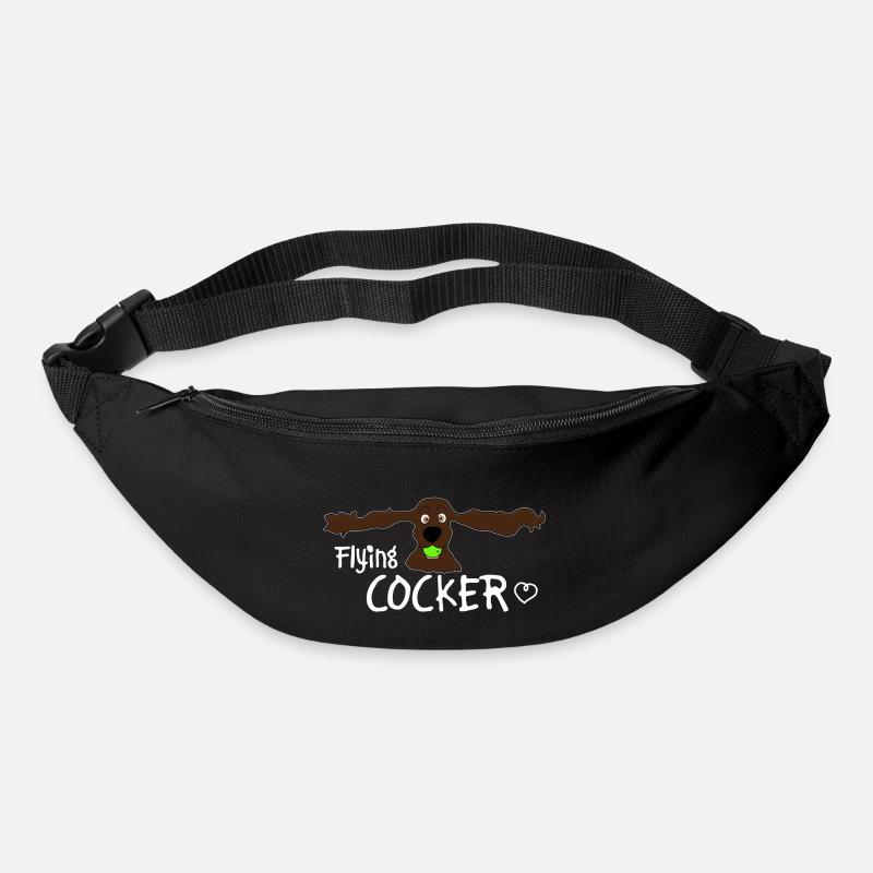 Cocker Spaniel - Gürteltasche - Schwarz