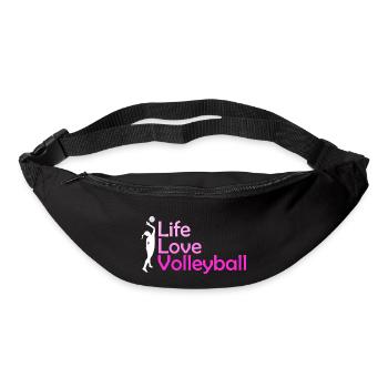 Beach volley - Sac banane - noir - Devant