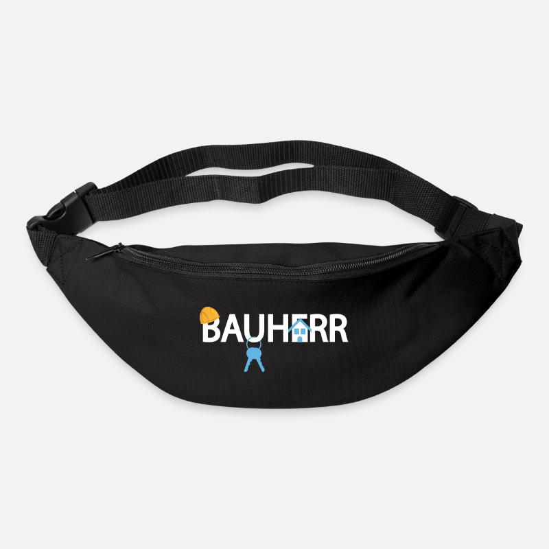 Bauherr - Gürteltasche - Schwarz