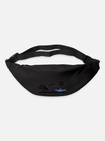 Shark - Bum bag - black