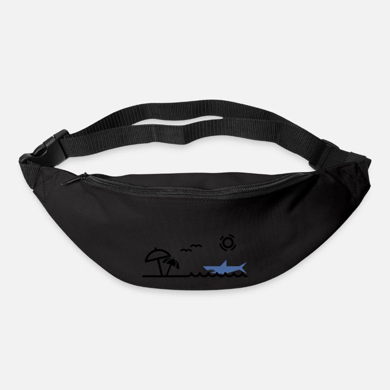 Shark - Sac banane - noir