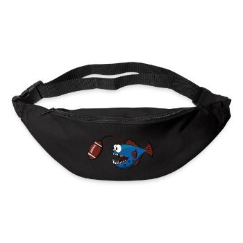 Anglerfisch Football frogfisch Footballspieler - Gürteltasche - Schwarz - Vorne