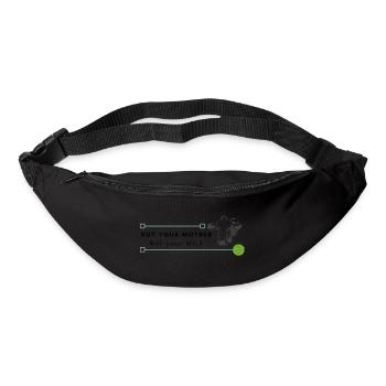 not your mother, not your milk - Bum bag - black - Front