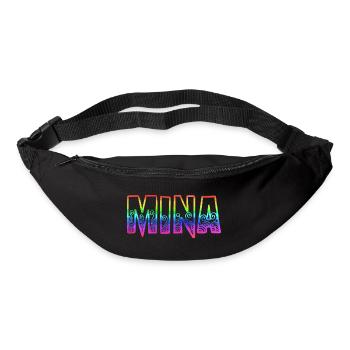 mina rs regenbogen - Gürteltasche - Schwarz - Vorne