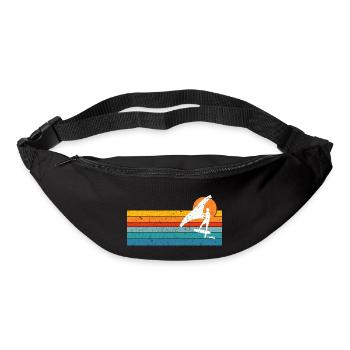 Wing Foiling Surf Surfing Surfer - Gürteltasche - Schwarz - Vorne