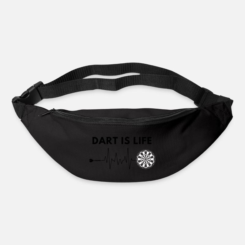 Les fléchettes, c’est la vie / Les fléchettes, c’est la vie - Sac banane - noir