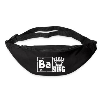 BAKING Cool Vintage Baking KING Designs T-Shirt - Bum bag - black - Front