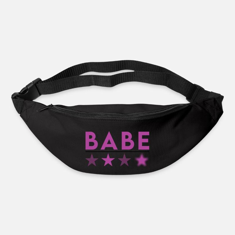 Babe Purple - Sac banane - noir