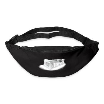 PARTHÉNON ATHÈNES - Sac banane - noir - Devant