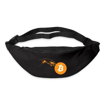 Crypto Creation Hand 3 Bitcoin - Bum bag - black - Front