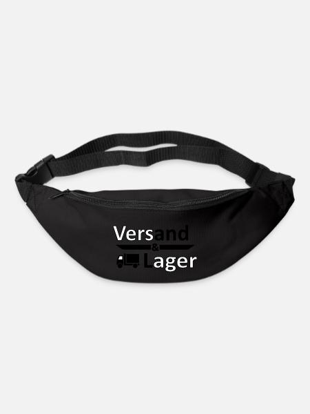 Versand und Lager - Versager-Arbeit Humor Vers.2 - Gürteltasche - Schwarz