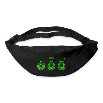 general midi - Bum bag - black - Front