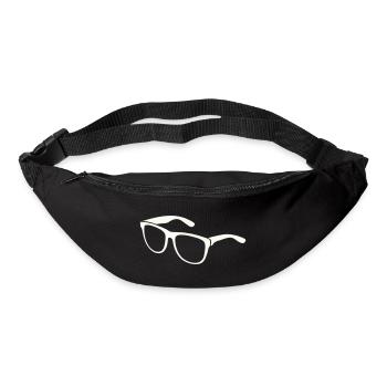 Sunglasses Silhouette Minimal Print - Bum bag - black - Front