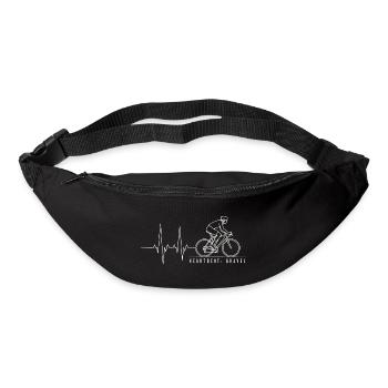 Heartbeat Gravel Bike - Gürteltasche - Schwarz - Vorne