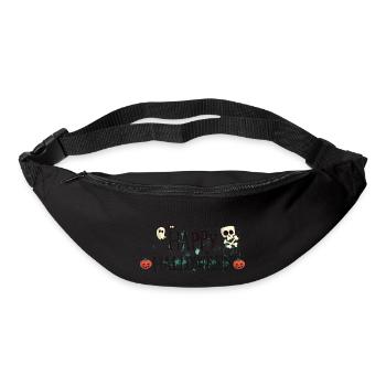 Happy Halloween - Sac banane - noir - Devant