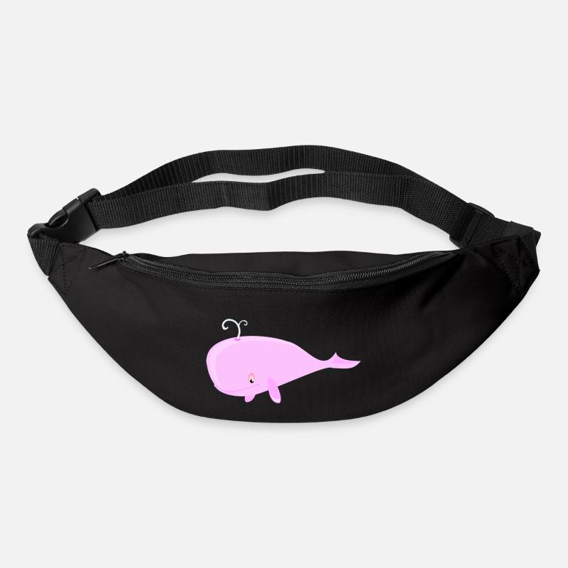 Wal Pink - Gürteltasche - Schwarz