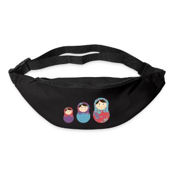 matriochkas - Bum bag - black - Front