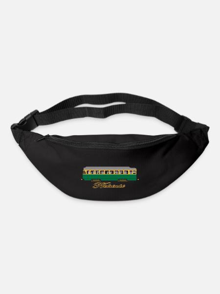 HELSINKI TRAM T-SHIRTS, HOODIES AND GIFTS - Bum bag - black