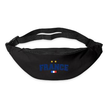 FRANCE Sport Foot Supporter - Sac banane - noir - Devant