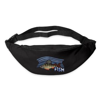 Poisson - Sac banane - noir - Devant
