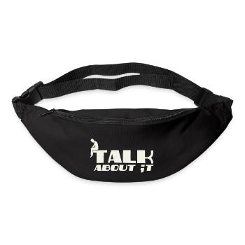 Talk about it - Bum bag - black - Front