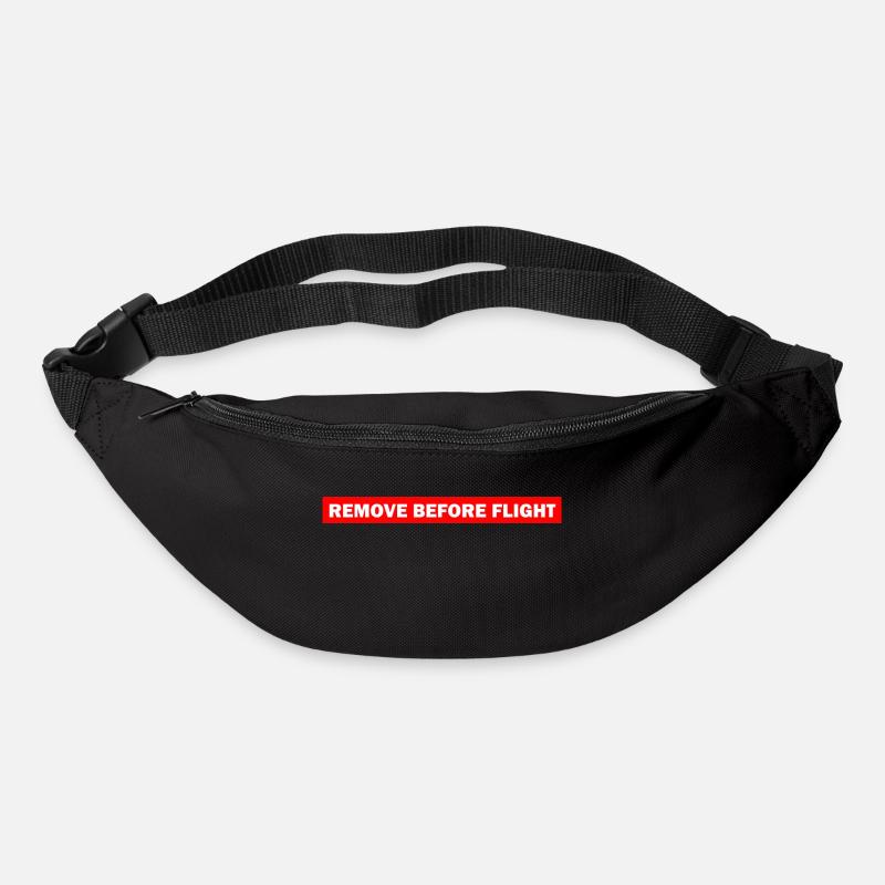 REMOVE BEFORE FLIGHT - Bum bag - black