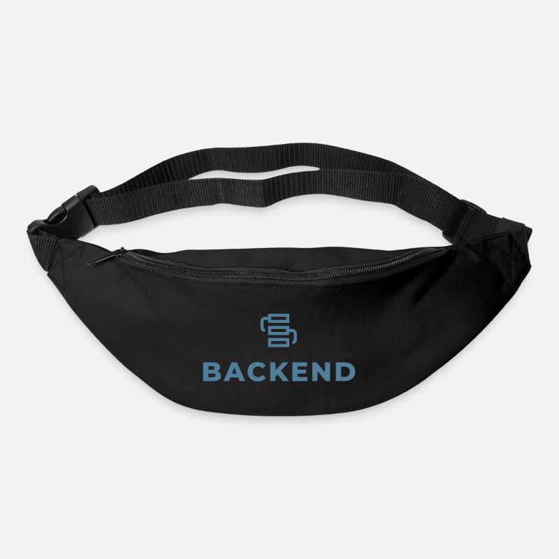 Logo du lien backend - Sac banane - noir