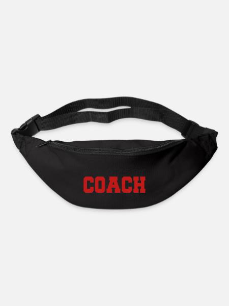 Coach / Coach: What Does The Coach Say? - Bum bag - black