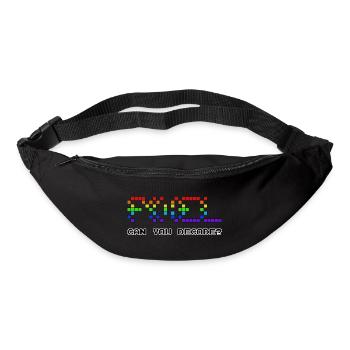 Can you decode? - Bum bag - black - Front