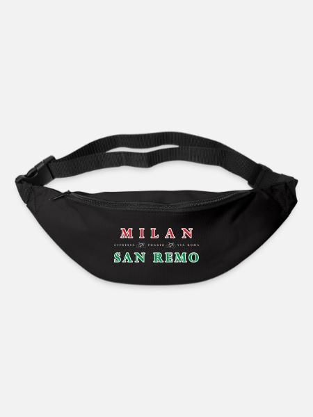 Milan San Remo - Sac banane - noir