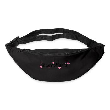 Beste Mama - Gürteltasche - Schwarz - Vorne