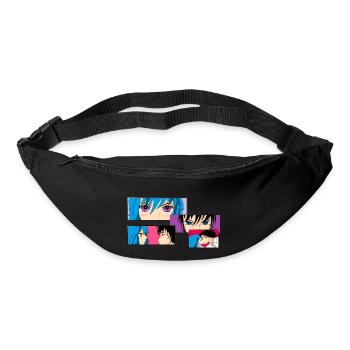 Manga - Gürteltasche - Schwarz - Vorne