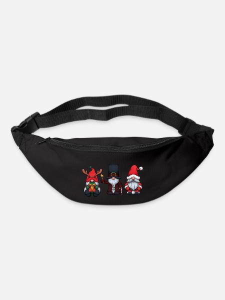 Christmas Gnomes - Bum bag - black