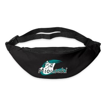 Miousuki couleur - Sac banane - noir - Devant