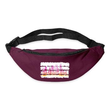 City usa illinois america travel united states - Bum bag - burgundy - Front